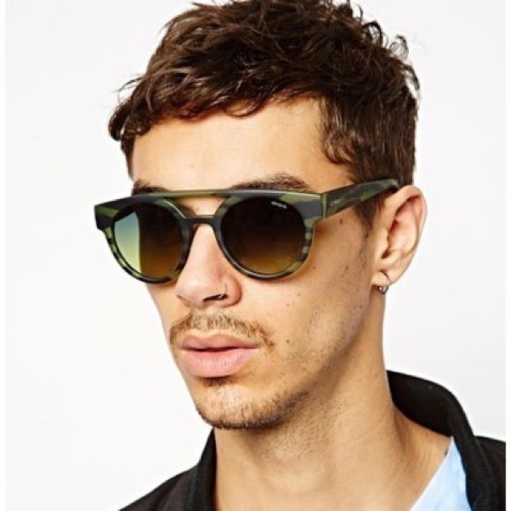 Komono New Sunglasses Dreyfuss Green Safari